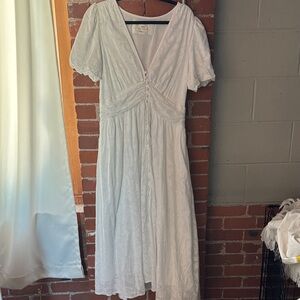 Anthropologie Katerina Button down dress